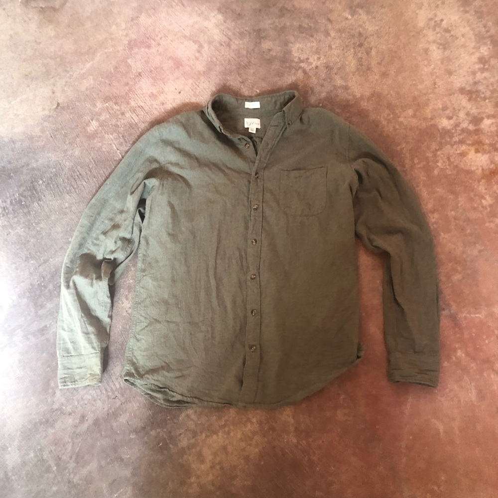 organic cotton twill shirt